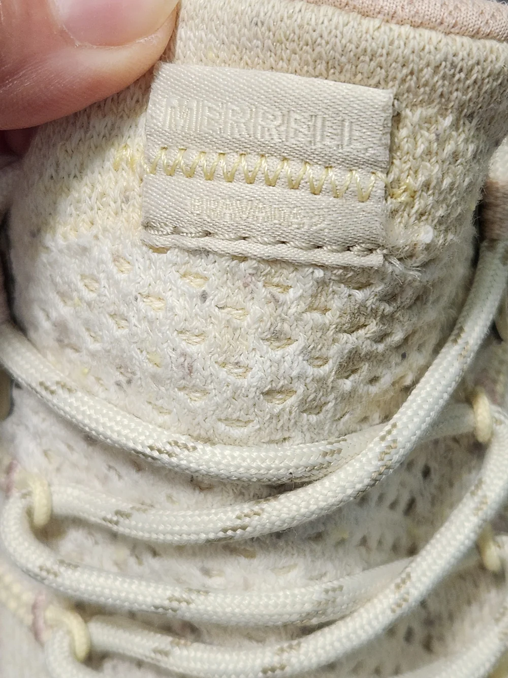 Merrell Bravada 2 Women's Trail Shoes Size 9 Beige Pink Knit Sneakers J135650